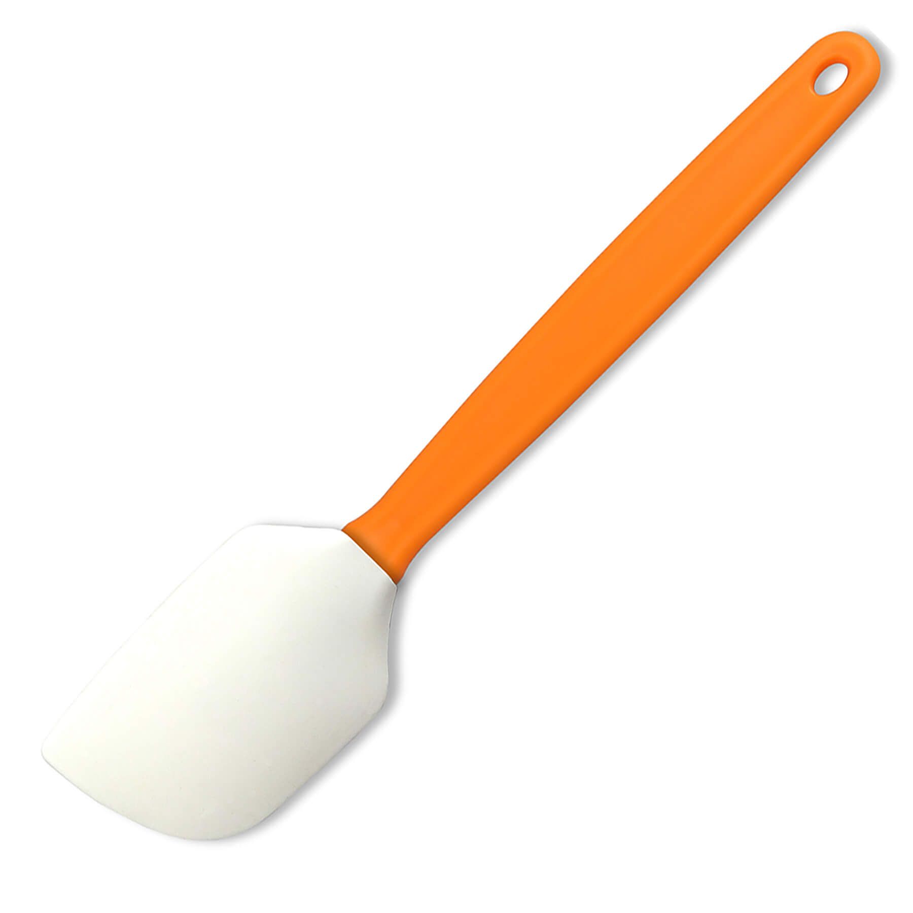Blank - Paprika Orange Handle - White Spatula